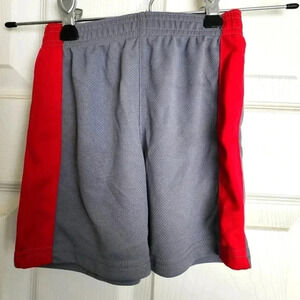 Faded Glory Infant Shorts Size 18 mos Red/Grey